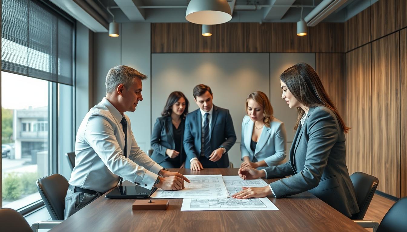 Family elder care planning discussion